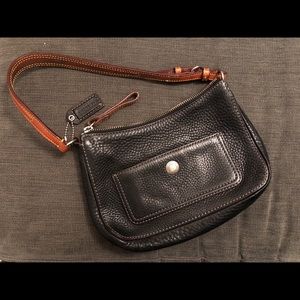 COACH Vintage Leather Mini Handbag (Swinger Style)